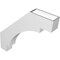 Ekena Millwork 4-in. W x 26-in. D x 26-in. H Merced Architectural Grade PVC Knee Brace BRCP04X26X26MRC - alternate 3